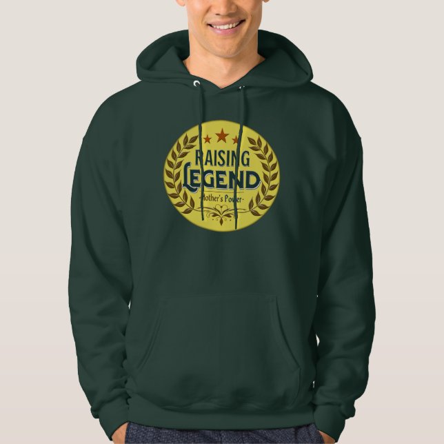 Raising Legends – Mother’s Power Badge Hoodie (Framsida)