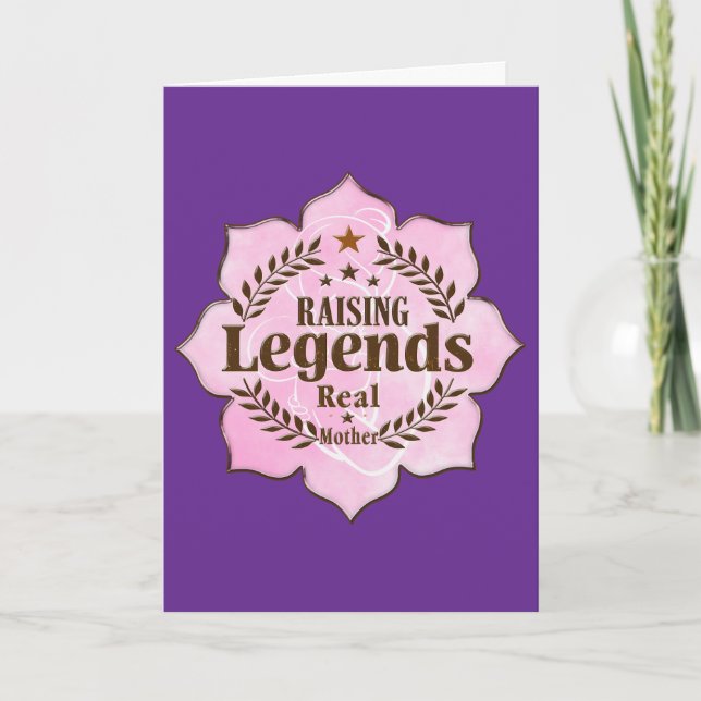 Raising Legends – Real Mother Power Kort (Framsida)