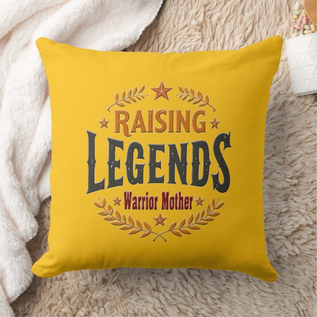 Raising Legends – Warrior Mother Design Kudde (Filt)
