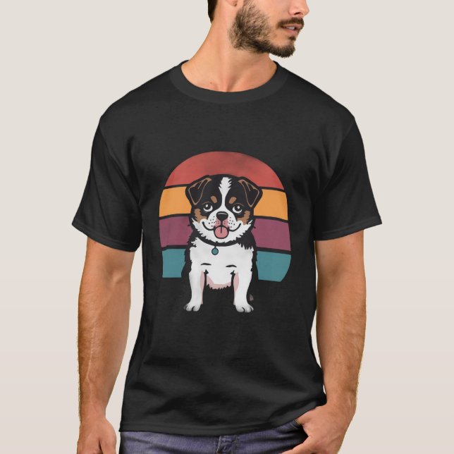 “Raising My Fur Baby With Love”  T Shirt (Framsida)