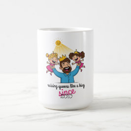 Raising Queens som en Kung Fars dag Kaffemugg