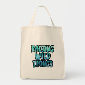 Raising Vild Sak, Bold Graffiti Typography Tygkasse