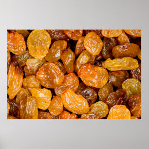 Raisins stänger upp fotobakgrunden i struktur. poster