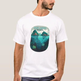 Raja Ampat Indonesia Underwater Scuba Retro T Shirt