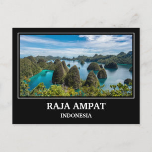 Raja Ampat Indonesia Vykort