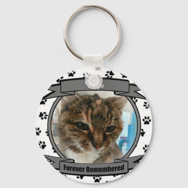 Raja Memorial Keychain Nyckelring (Framsida)