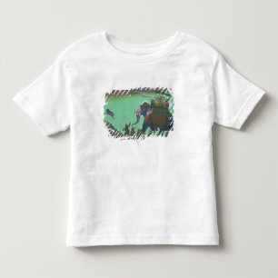 Raja Sarup Singh av Udaipur, på en galtjakt T Shirt