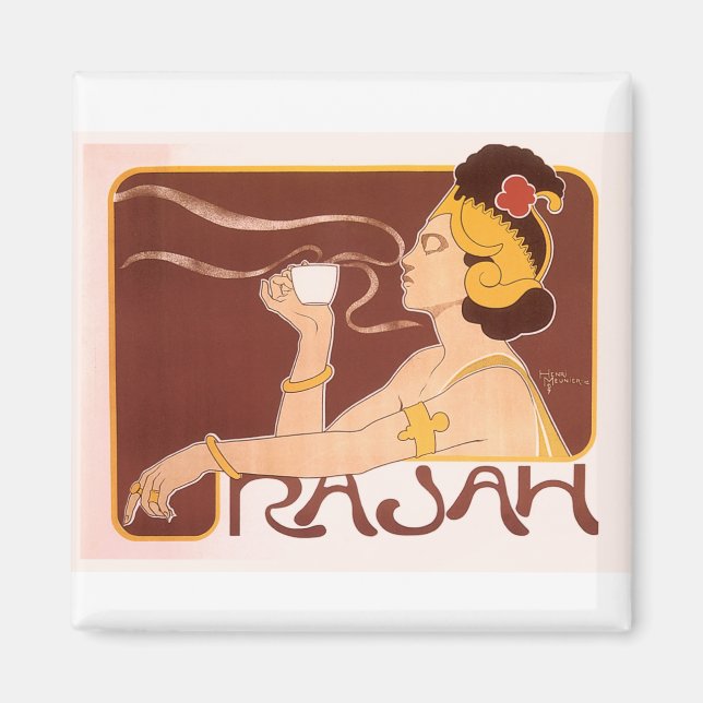 Rajah Coffee Magnet (Framsidan)