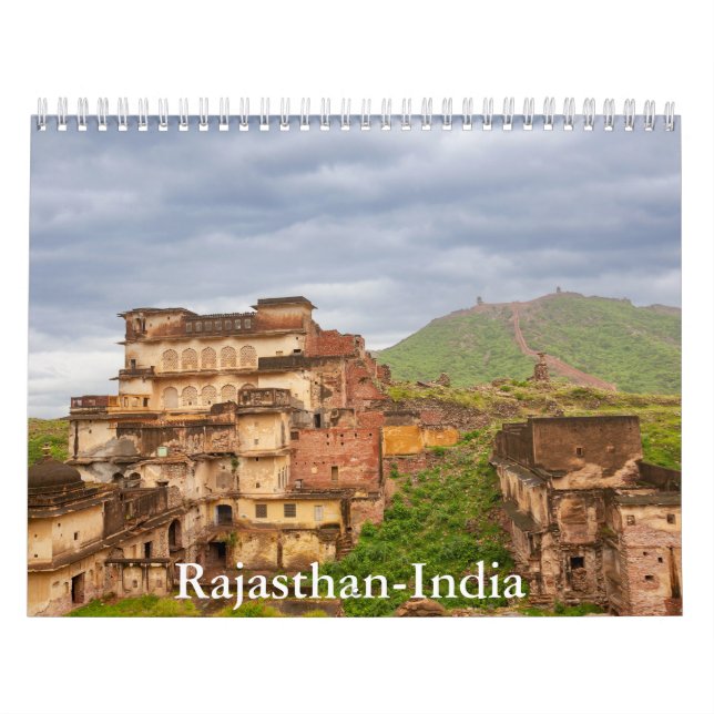 Rajasthan-India Calendar Kalender (Omslag)