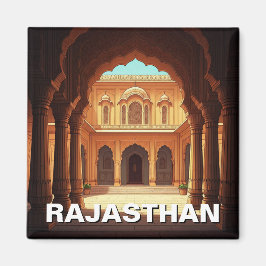 Rajasthan India Souvenir Magnet