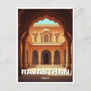 Rajasthan India Souvenir Vykort