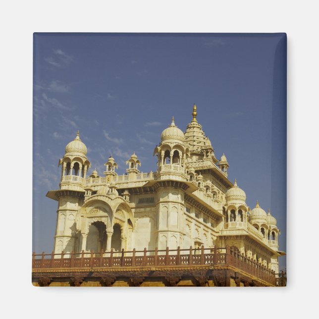 Rajasthan, Indien En kvinna som står vid och gamma Magnet (Framsidan)