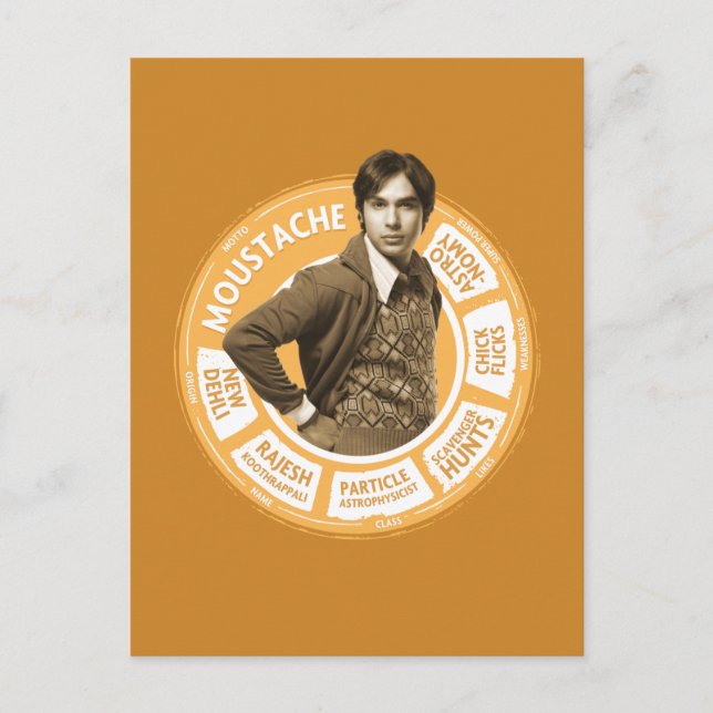 Rajesh Info Grafik Vykort (Framsida)