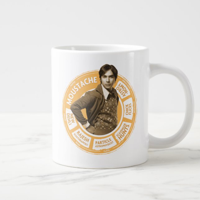 Rajesh Info Graphic Jumbo Mugg (Höger)