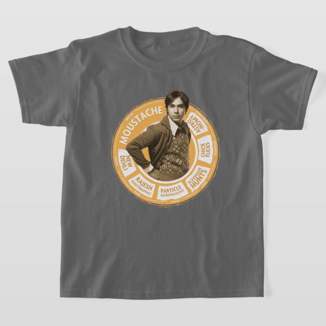 Rajesh Info Graphic T Shirt (Laydown)