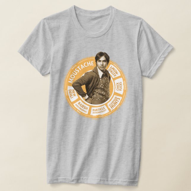 Rajesh Info Graphic T Shirt (Laydown)