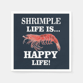 Rajfisk Seafood Shrimp Party Pappersservett