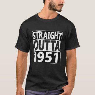 Rak 1951 70 år 70 födelsedag t shirt