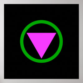 Rak allianssymbol poster