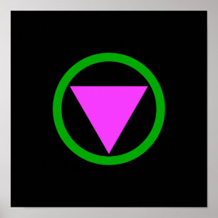 Rak allianssymbol poster