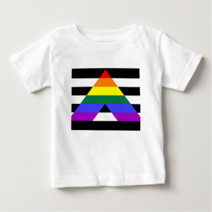 Rak bundsförvantflagga t shirt