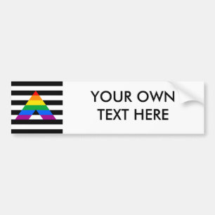 Rak bundsförvantpride bildekal