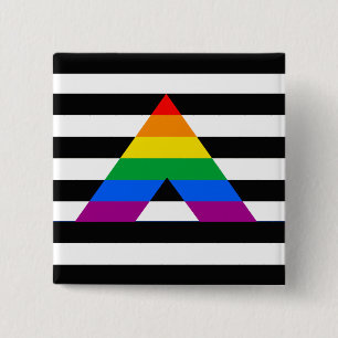 Rak bundsförvantpride knapp