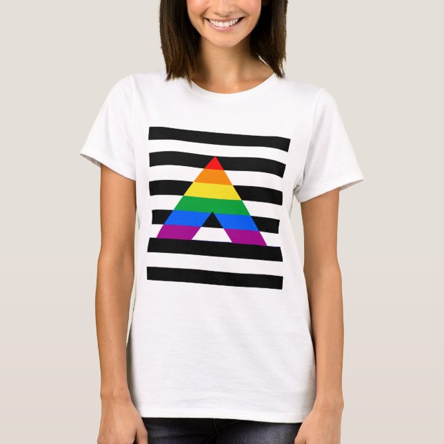 Rak bundsförvantpride tröja (Framsida)