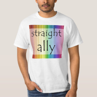 Rak bundsförvantskjorta t-shirt