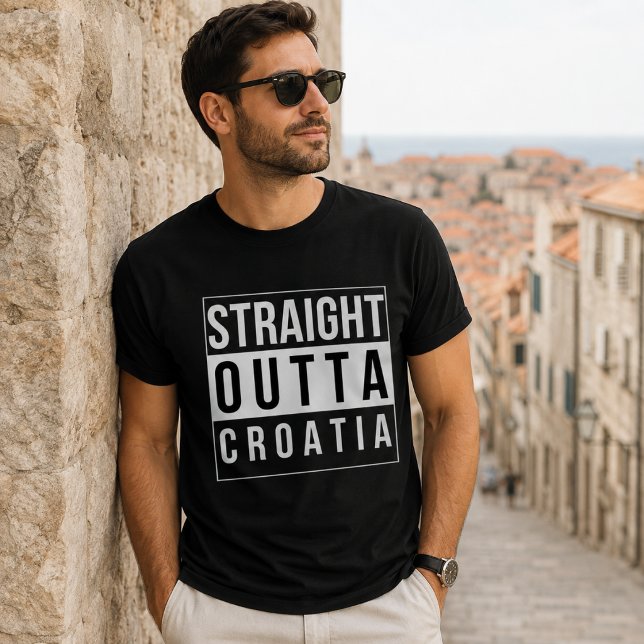 Rak direkt från Kroatien T Shirt (Skapare uppladdad)