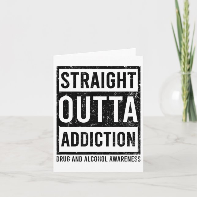 Rak Dista Addence Design Drug Addence Kort (Framsida)
