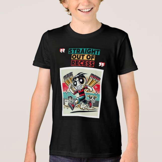 Rak efter tillgång t shirt (Framsida)