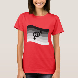 RAK FLAGGA MED SYMBOL TEE SHIRT