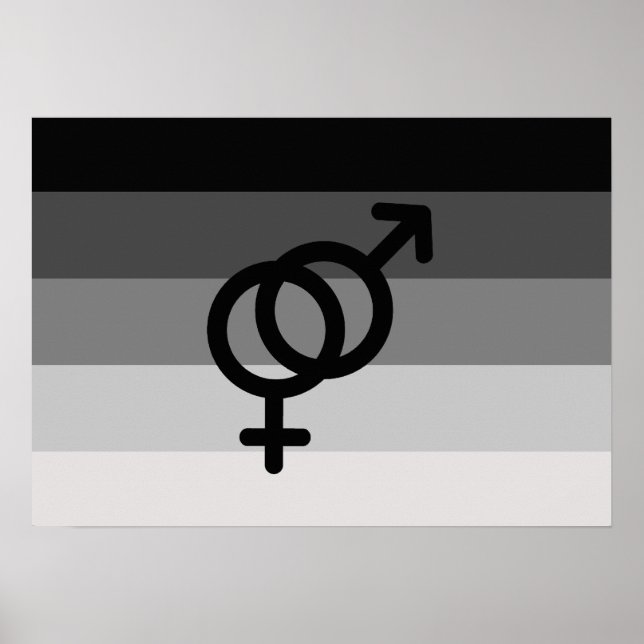 RAK FLAGGA ORIGINAL MED SYMBOL -.png Poster (Framsidan)