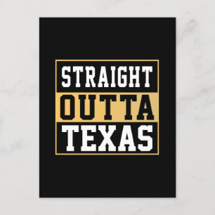 Rak från Texas Guld och White Vykort
