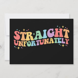 Rak Groovy LGBTQ Gay-Lesbisk Inbjudningar