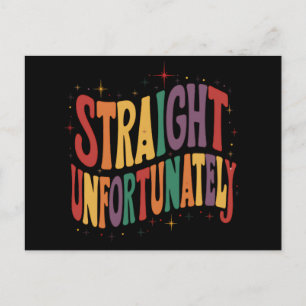 Rak Groovy LGBTQ Pride Gay Vykort