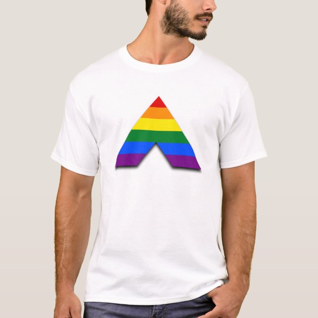 Rak HBT-T-tröja T Shirt (Framsida)
