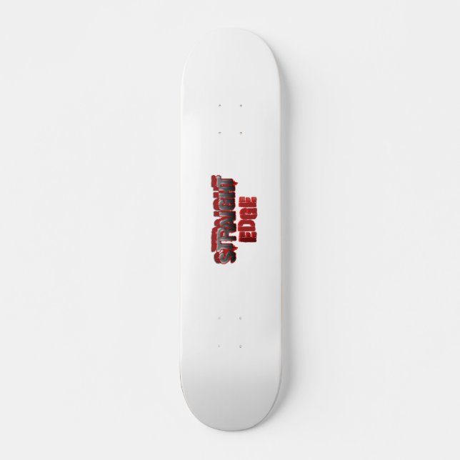 Rak kant skateboard bräda 19,5 cm (Framsida)