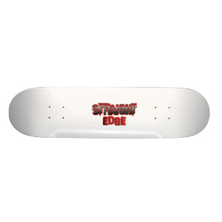 Rak kant skateboard bräda 19,5 cm