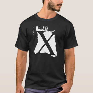 Rak kantdiktskjorta t-shirt
