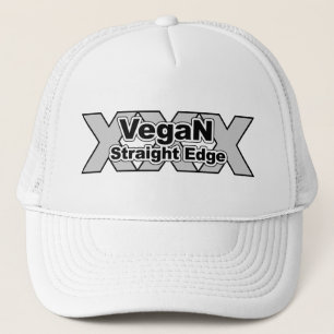 Rak kanthatt för Vegan Truckerkeps