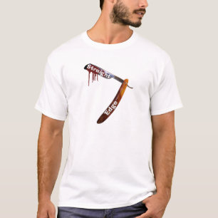 Rak kantraksträckarakkniv t-shirt