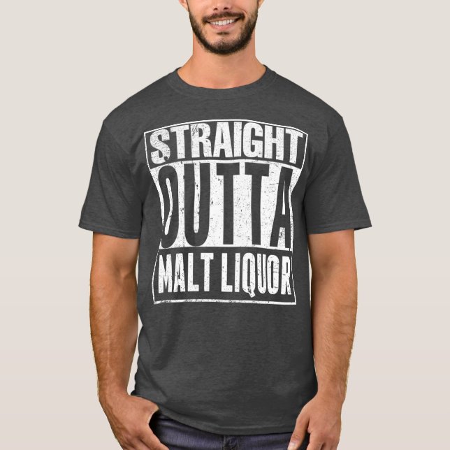 Rak maltlut 40 uns lustigt t shirt (Framsida)