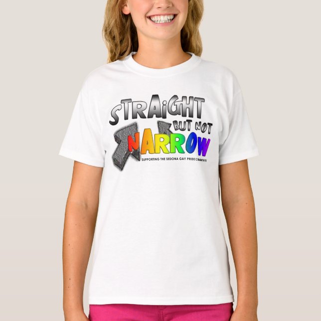 Rak men inte smal tee (Framsida)