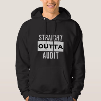 Rak mörk av revisionsversion hoodie
