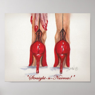 "Rak-n-Narrow!" 8x10-utskrift Poster