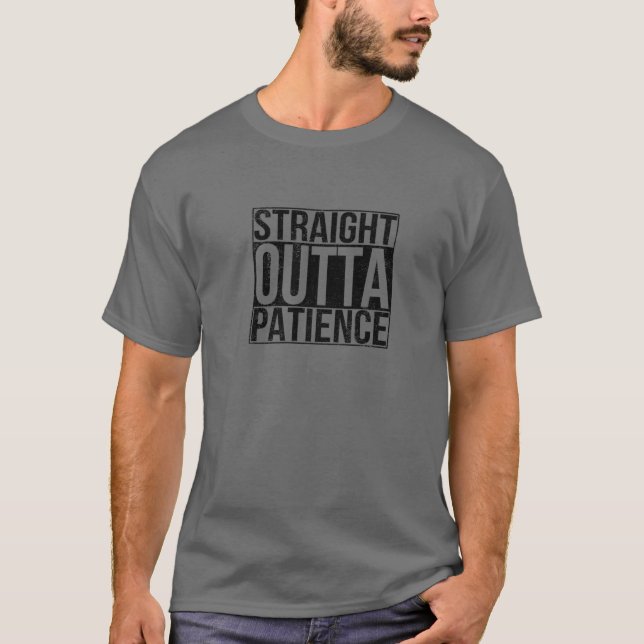 Rak öppenpatientkläder t shirt (Framsida)