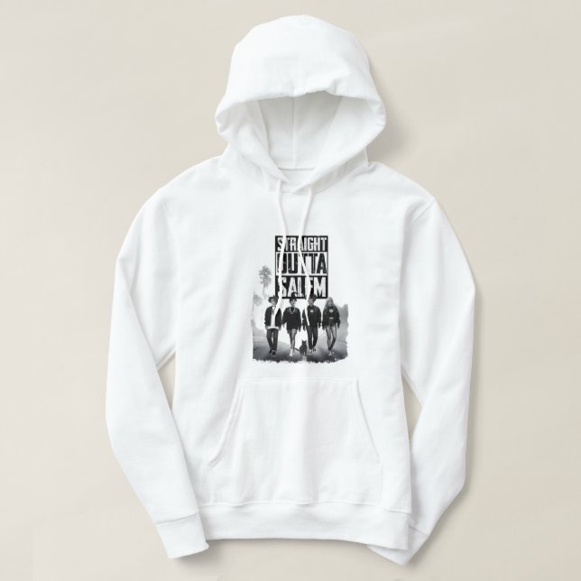 rak outa salem hoodie (Design framsida)