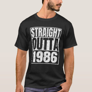 Rak Outta 1986 36th Birthday Funny 36 Years O T Shirt